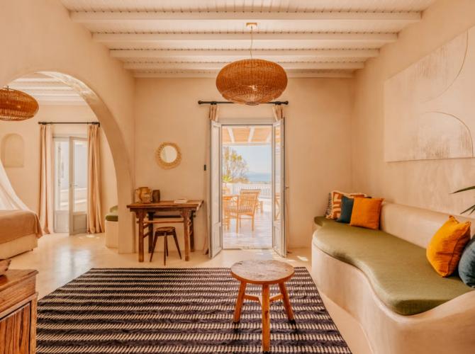 Soho Roc House Mykonos Hotel Парага Стая снимка